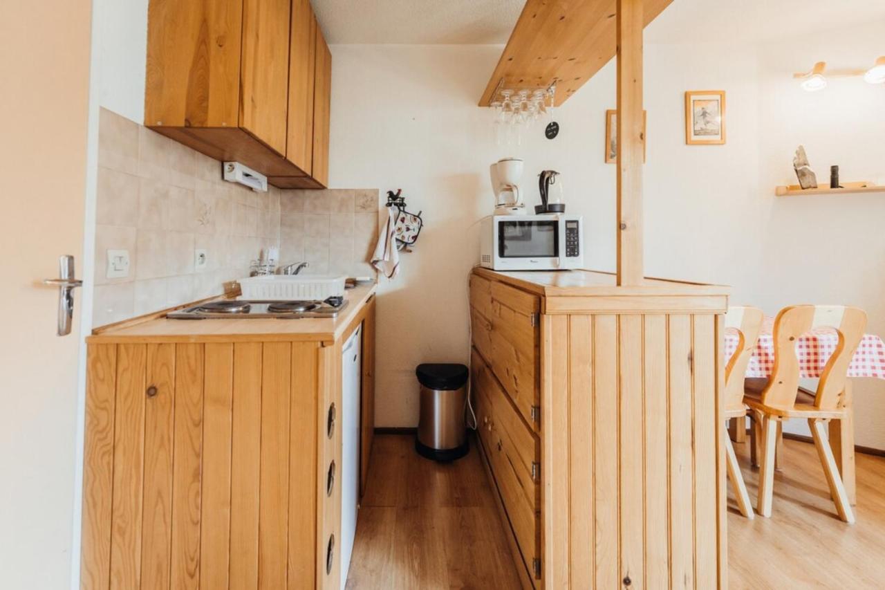 圣热尔韦莱班Furnished Studio At The Foot Of The Slopes With A Balcony & Mountains View公寓 外观 照片
